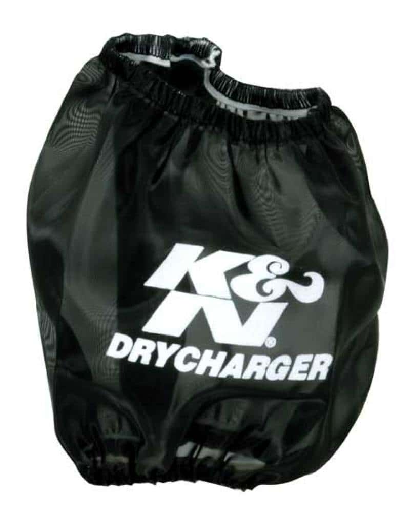 K&N Engineering — K&N Drycharger Air Filter Wrap-Round Tapered Black 4.75in Base ID x 4.5in Top ID x 4.75in H - view 2
