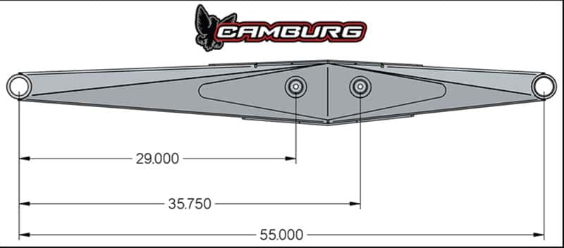 Camburg — Camburg Race Series 55in. Lower Links (pair)
Trailing Arm Kit - view 2