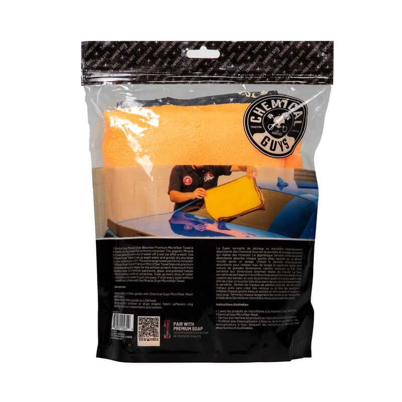Chemical Guys — Chemical Guys Miracle Dryer Microfiber Towel - 36in x 25in - view 2
