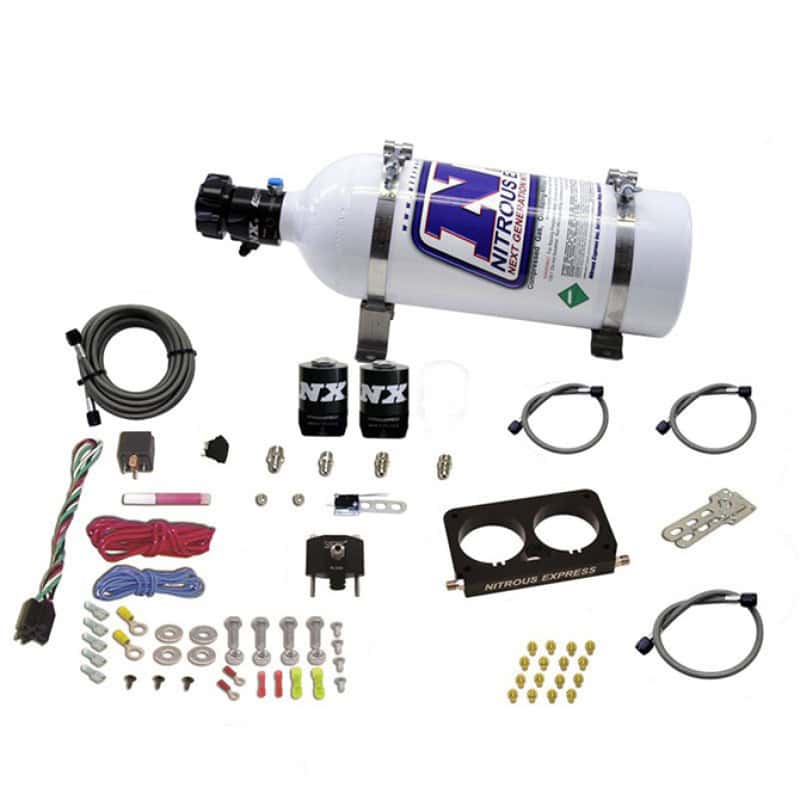 Nitrous Express — Nitrous Express 96-04 Ford Mustang Cobra 4 Valve (Stock TB) Nitrous Kit (50-300HP) w/5lb Bottle
Injection System Kit
N2OSys - view 3