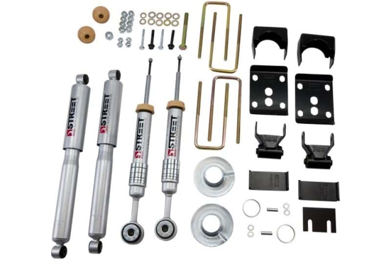 Belltech — Belltech 09-13 Ford F150 Reg Cab 2WD Short Bed Lowering Kit w/SP Shocks 1 or 3in F/5.5in R Drop
LOWERING KIT - view 1