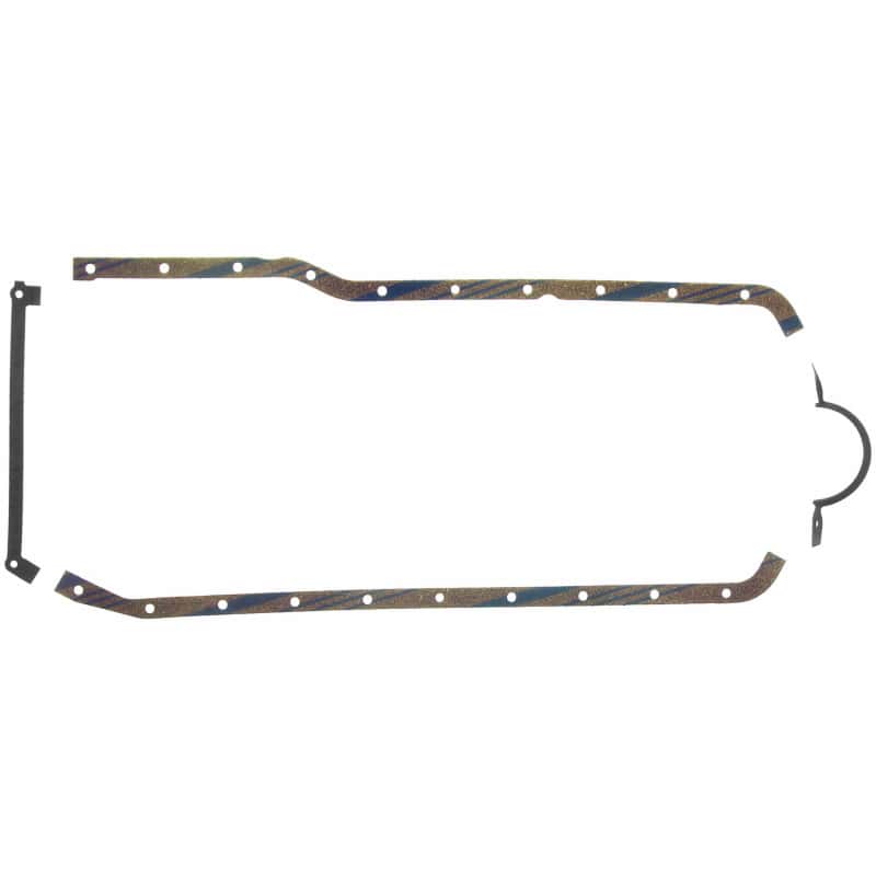 Fel-Pro — Fel-Pro Chevrolet Nova OS 30126 C-1 Engine Oil Pan Gasket Set 24 Bolt Hole Multi Piece Gasket - view 1