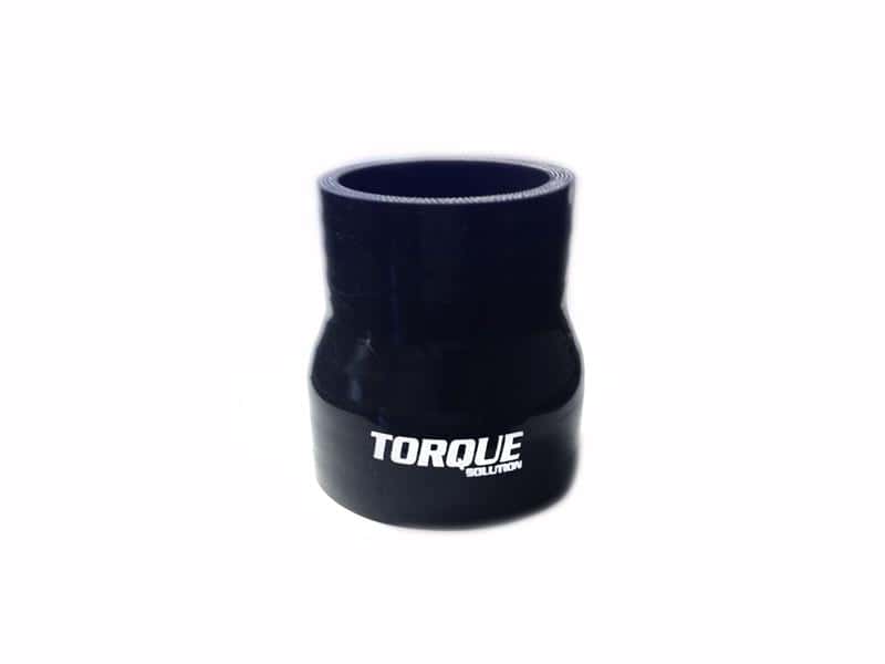 Torque Solution — Torque Solution Transition Silicone Coupler: 2 inch to 2.5 inch Black Universal - view 2