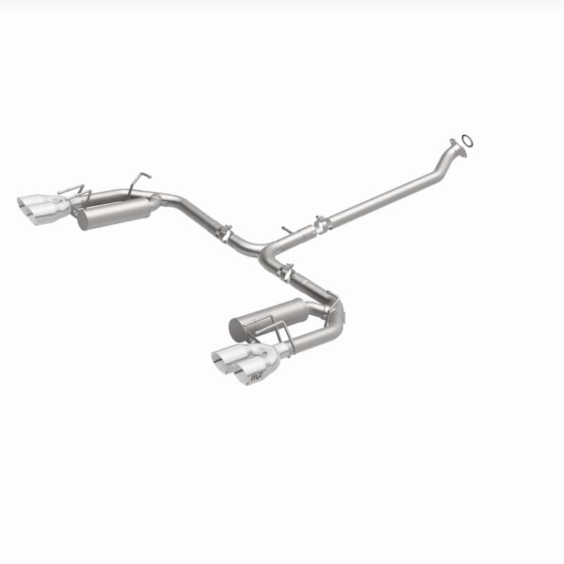 Magnaflow — MagnaFlow 18-19 Toyota Camry XSE 2.5L (FWD) Street Series Cat-Back Exhaust w/4in Polished Quad Tips
Cat-Back - view 8