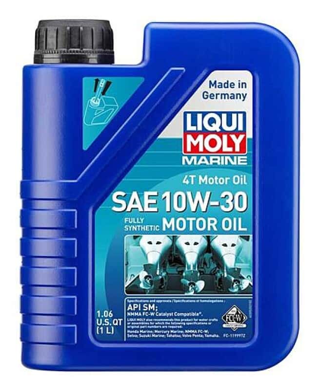 LIQUI MOLY — LIQUI MOLY 1L Marine 4T Motor Oil SAE 10W30 - view 2