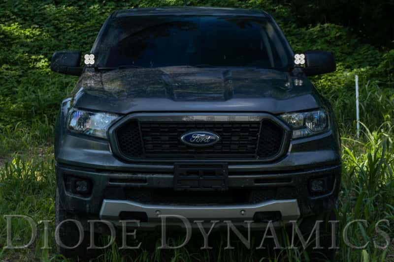 Diode Dynamics — Diode Dynamics 19-21 Ford Ranger Stage Series 2in LED Ditch Light Kit - Pro White Combo - view 6