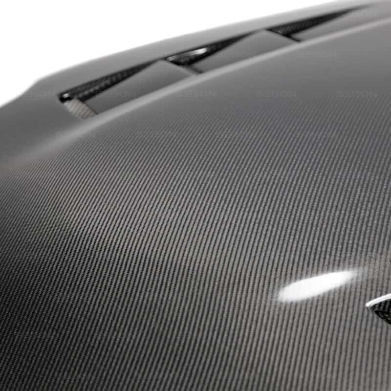 Seibon — Seibon 07-08 Nissan 350z TS-style Carbon Fiber Hood - view 11