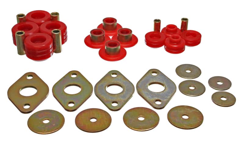 Energy Suspension — Energy Suspension Cab Mount Bushing - Red
BodyMntBshKt - view 4