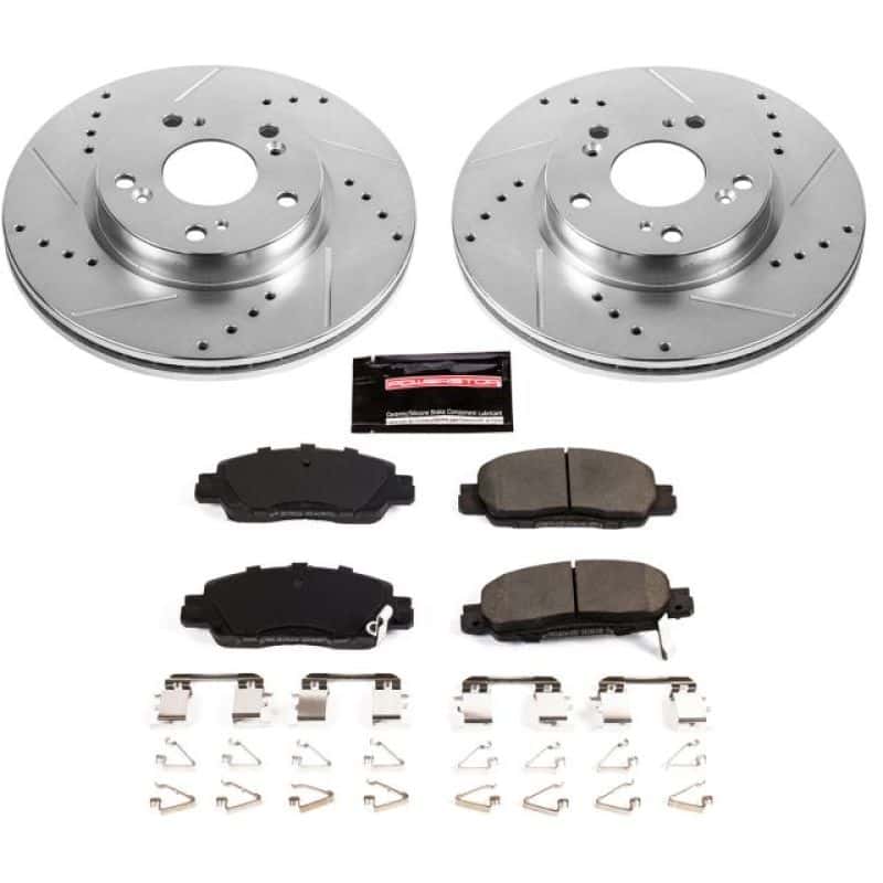 PowerStop — Power Stop 16-17 Honda Accord Front Z23 Evolution Sport Brake Kit - view 1