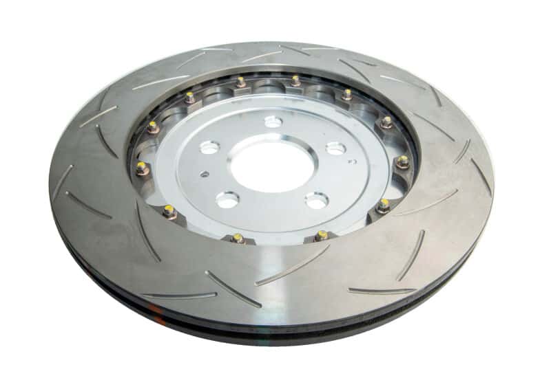 DBA — DBA 2016 Audi RS5 (w/Wavy Iron Rotors) Convertible Rear 5000 Series Slotted Rotor w/Silver Hat
Brake Rotor
Brake Disc - view 3