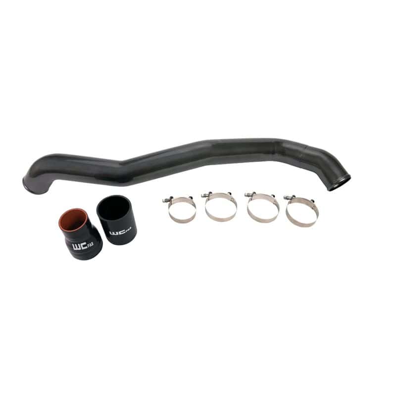 Wehrli — Wehrli 11-16 Chevrolet 6.6L LML Duramax Driver Side 3in Intercooler Pipe - Candy Teal
Dr IC Pipe 11-16 CT - view 3