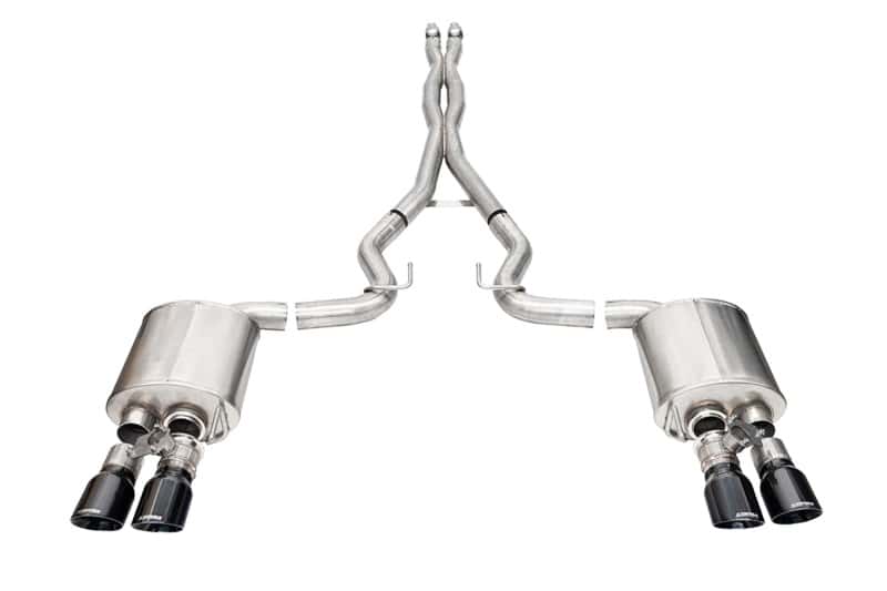 CORSA Performance — Corsa 2024-2025 Ford Mustang V8 5.0L 3in Cat-Back Exhaust System w/ Twin 4in Black Pro-Series Tips
Exhaust - view 1