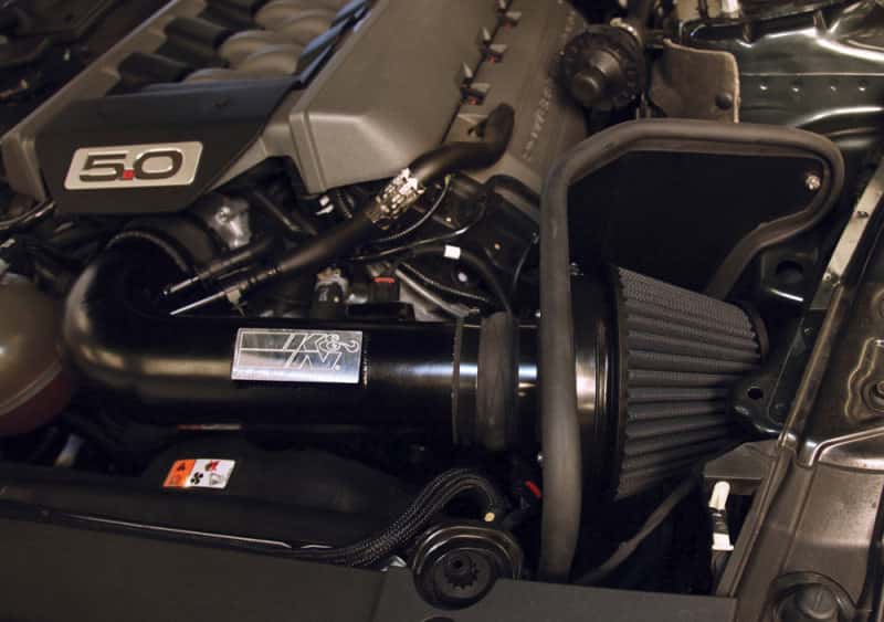 K&N Engineering — K&N 2015 Ford Mustang GT 5.0L V8 Black Performance Intake Kit
Performance Air Inta
Air Intake System - view 6