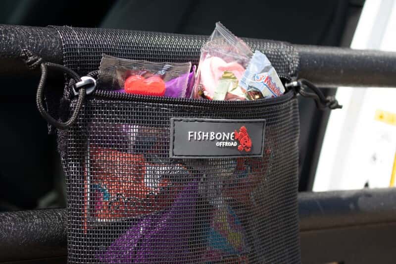 Fishbone Offroad — Fishbone Offroad 2018+ Jeep Wrangler JL 2 Door Tube Door Storage Bag - view 9
