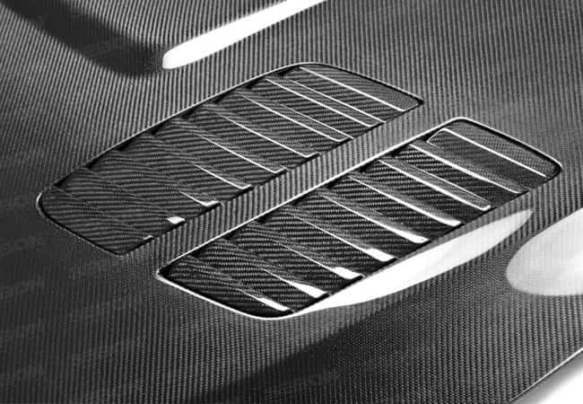 Seibon — Seibon 12-13 BMW F30 GTR-Style Carbon Fiber Hood - view 10