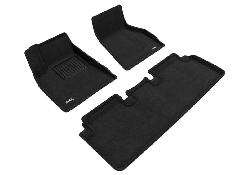 3D MAXpider — 3D MAXpider 15-19 Tesla Model S Elegant 1st 2nd Row - Floor Mat Set (Black)
Floor Mat Set - view 1