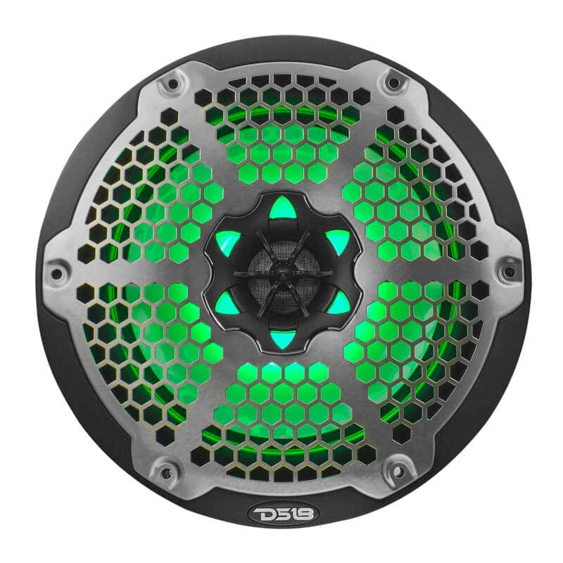 DS18 — DS18 NXL-M Series Speaker w/ RGB LED Lights 8in 2-Way 125 Watts RMS 4 ohm Black - view 2