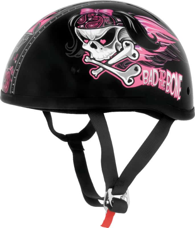 Bikers Choice — Skid Lids Bad To The Bone Original Helmet - XL - view 2