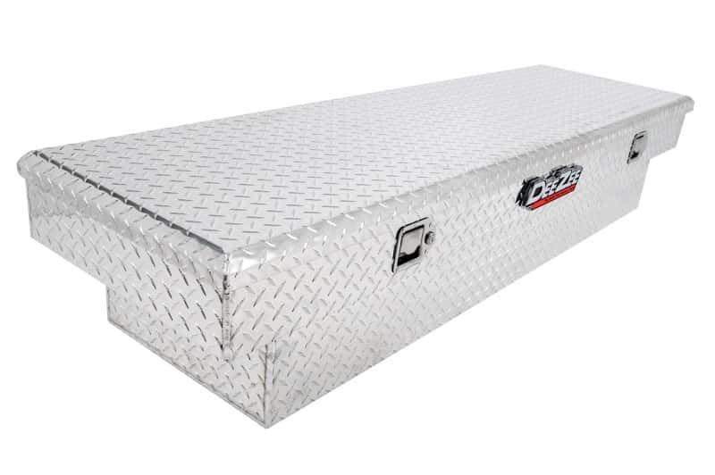 Dee Zee — Dee Zee Universal Tool Box - Red Crossover - Single Lid BT Alum Full Size
ToolBxTrkBedRTR - view 1