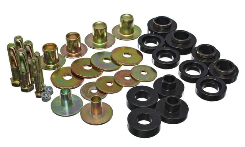 Energy Suspension — Energy Suspension Subframe Bushing Set - Black
SuspSbfrBshngKt - view 3