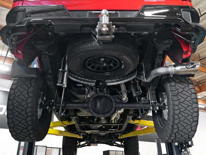 aFe — aFe Apollo GT Series 2019 GM Silverado/Sierra 1500 4.3L/5.3L 409 SS CB Exhaust System w/Polished Tip
Cat-Back Exhaust - view 7