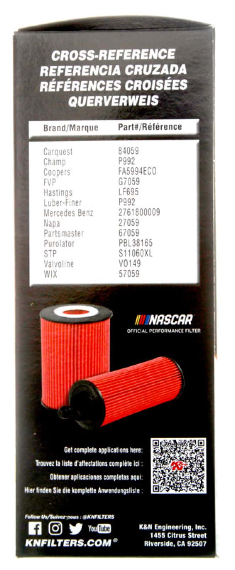 K&N Engineering — K&N 2020 Mercedes-Benz C43 AMG Oil Filter - view 8