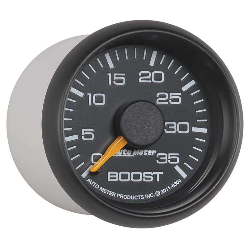 AutoMeter — Autometer Factory Match GM 2-1/16in 35 PSI Mechanical Boost Gauge
2-1/16" BOOST, 0-35 - view 6