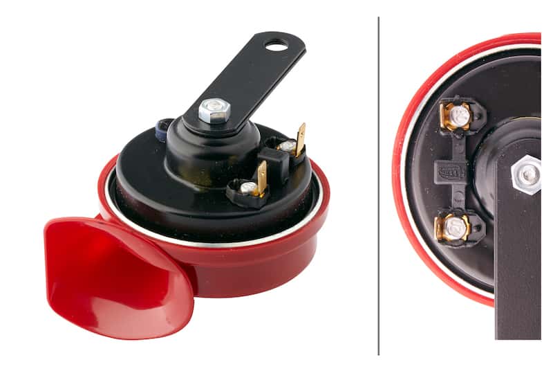Hella — Hella Single High-Tone Trumpet Horn 12V 500Hz
OE Replacement Horn - view 5