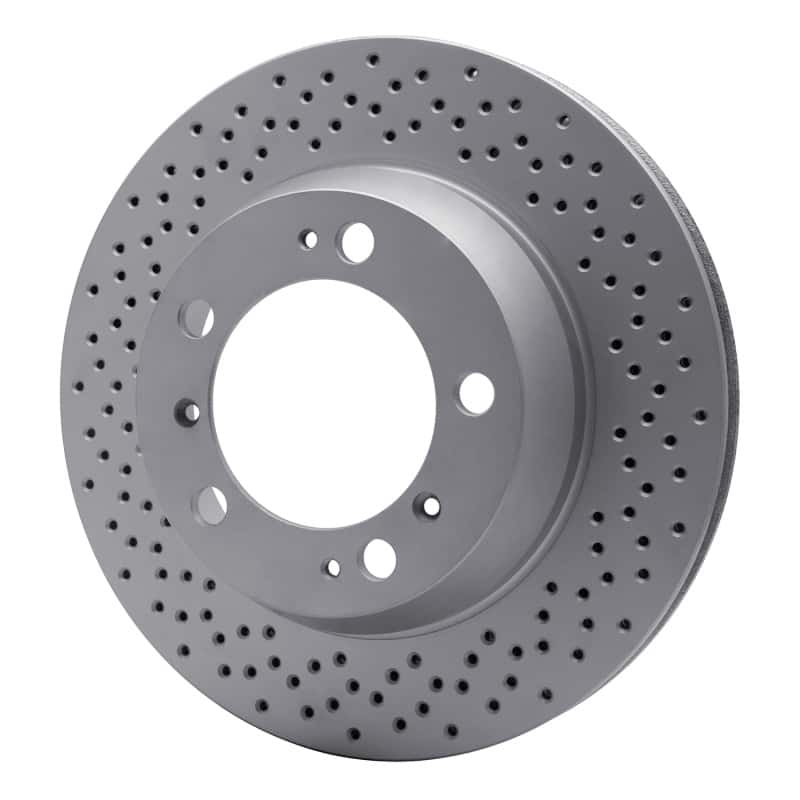 DFC — DFC 00-08 Porsche Cayman Rear Drilled GeoSPEC Coated Rotor
DFC Brake Rotor - view 2
