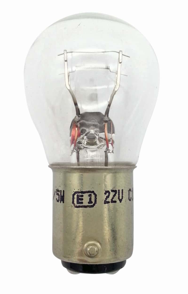 Hella — Hella Bulb 7528 12V 21/5W Bay15D S8 (2)
7528TB Incan Bulb - view 2