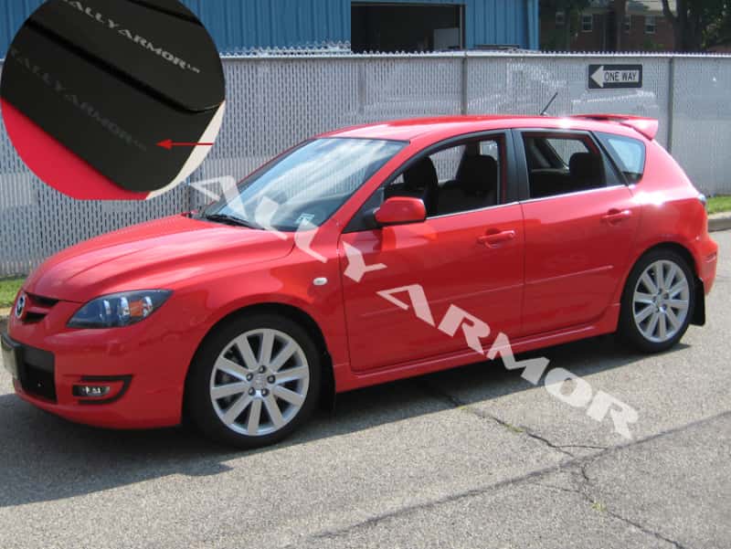 Rally Armor — Rally Armor 04-09 Mazda3/Speed3 Black UR Mud Flap w/ Grey Logo
Mud Flap - view 2