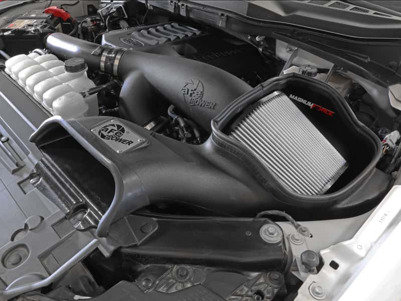 aFe — aFe MagnumFORCE Intake Stage-2 Pro DRY S 2021 Ford F-150 V6-3.5L (tt)
Magnum FORCE Intake - view 9