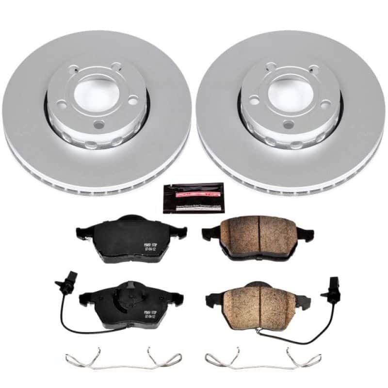 PowerStop — Power Stop 99-04 Audi A4 Front Z23 Evolution Sport Coated Brake Kit - view 1
