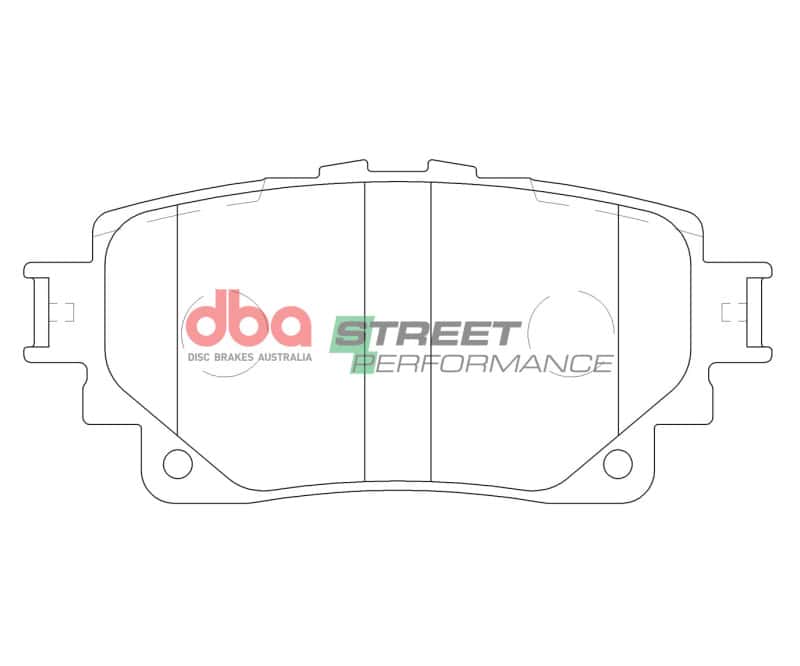 DBA — DBA 21-22 Lexus IS300 F Sport Rear SP Performance Brake Pads
Brake Pad - view 2