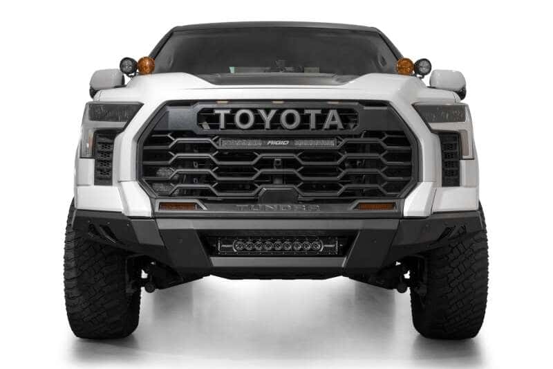 Addictive Desert Designs — Addictive Desert Designs 22+ Toyota Tundra Black Label Front Bumper - view 2