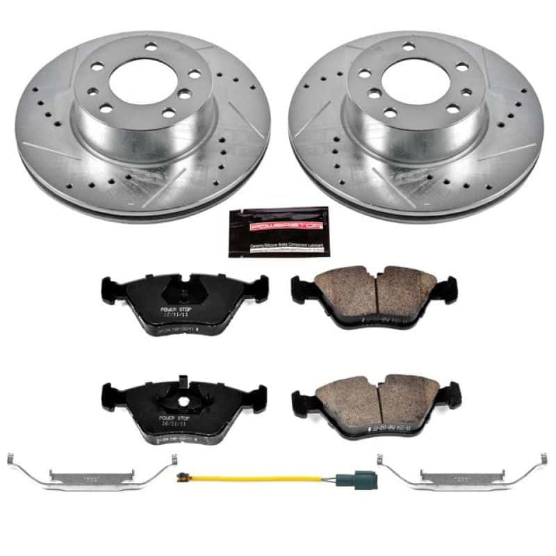 PowerStop — Power Stop 1989 BMW 525i Front Z23 Evolution Sport Brake Kit - view 1