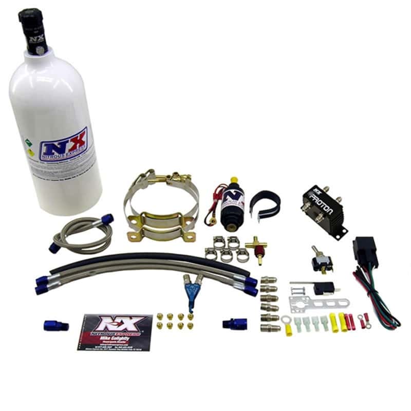Nitrous Express — Nitrous Express Single Cyl Proton Nitrous Kit w/1.0lb Bottle
Injection System Kit
N2OSys - view 2