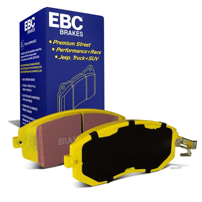 EBC — EBC 12+ Scion FR-S 2 Yellowstuff Front Brake Pads
Disc Brake Pad - view 1