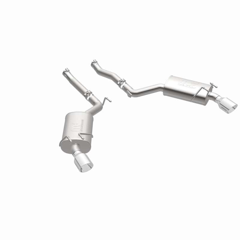 Magnaflow — MagnaFlow Axle-Back Stainless Dual Split 4in Polished Tips 10-15 Chevrolet Camaro Convert. 3.6L V6
Axle-Back
Cat-Back - view 18