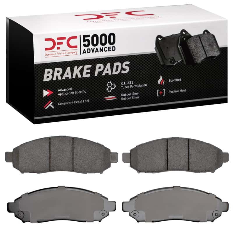 DFC — DFC 05-25 Chevrolet City Express Front 5000 Advanced Ceramic Brake Pads
DFC Brake Pad Set - view 1