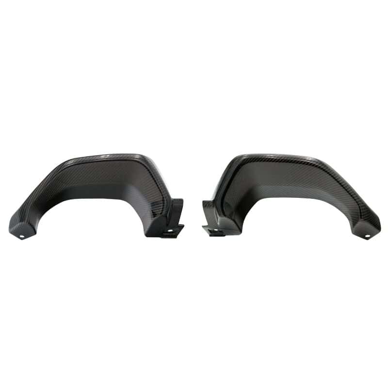Remark — RMK Designs 22+ Subaru WRX Carbon Fiber Exhaust Finisher - Gloss Finish - view 1
