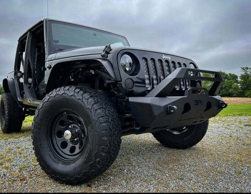 Body Armor 4x4 — Body Armor 4x4 07-22 Jeep Wrangler JK/JL & Gladiator JT Orion Stubby Front Bumper
Orion Front Bumper - view 4