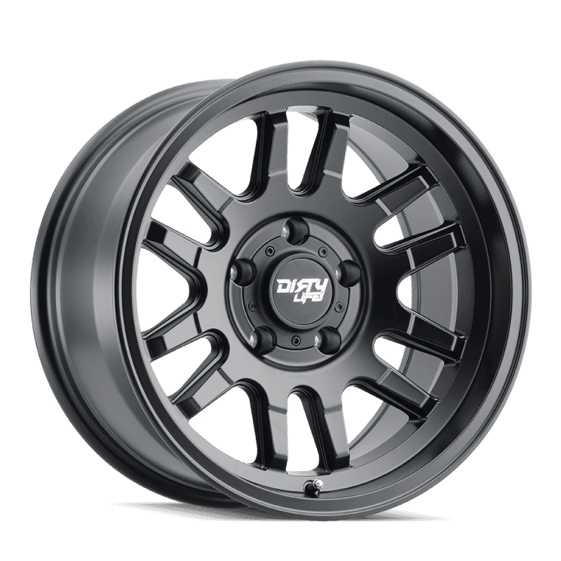Dirty Life — Dirty Life 9310 Canyon 17x9 / 6x139.7 BP / -12mm Offset / 106mm Hub Matte Black Wheel
DIRTY LIFE 9310 - view 1