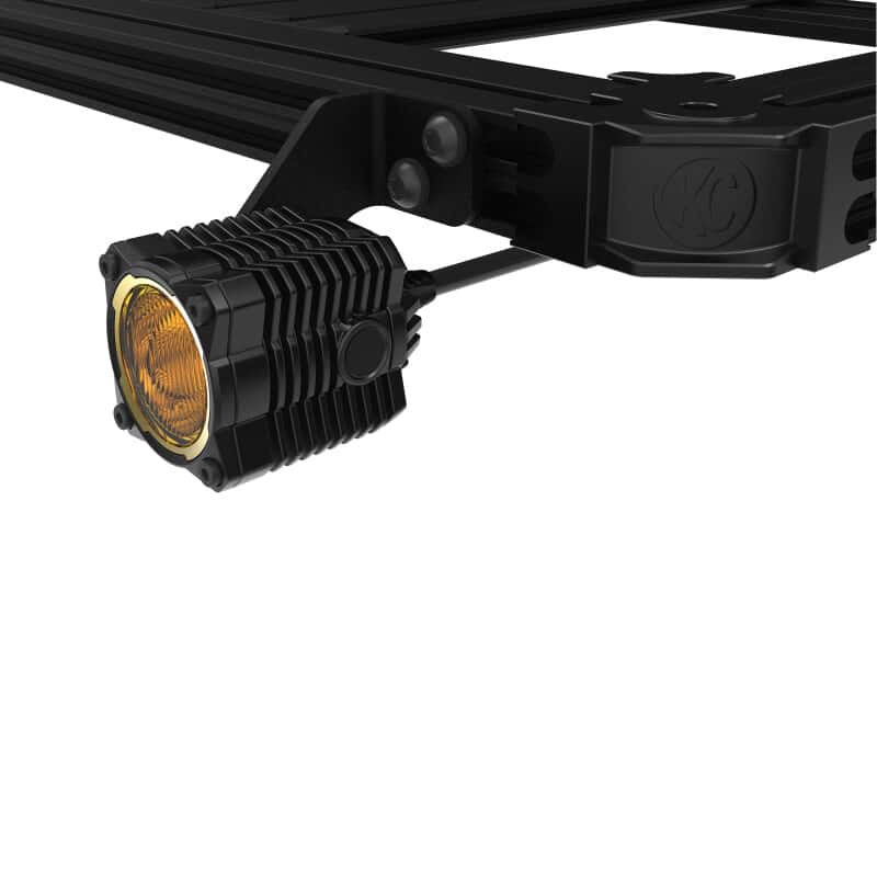KC HiLiTES — KC HiLiTES Platform One FE1 Rear Roof Rack Light Mounts (Does Not Include Rack) - view 3