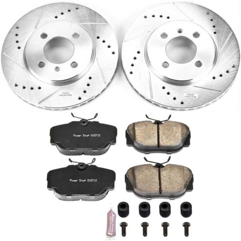 PowerStop — Power Stop 91-92 BMW 318i Front Z23 Evolution Sport Brake Kit - view 1