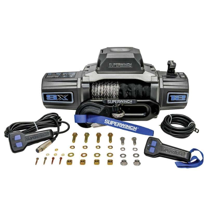 Superwinch — Superwinch 12000 LBS 12V DC 3/8in x 80ft Synthetic Rope SX 12000SR Winch - Graphite
Winch - view 23
