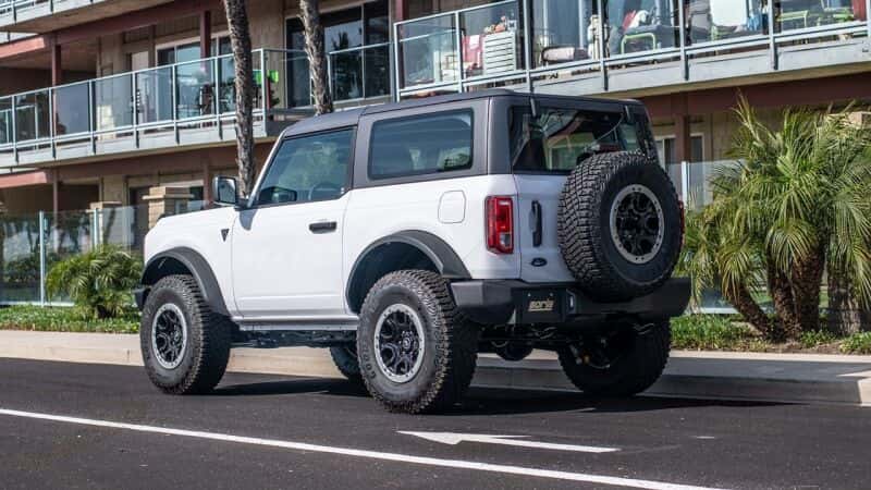 Borla — Borla 21-22 Ford Bronco 2.3L 4WD Touring Axle Back Exhaust w/ Bright Chrome Tips
Axle-Back System - view 3