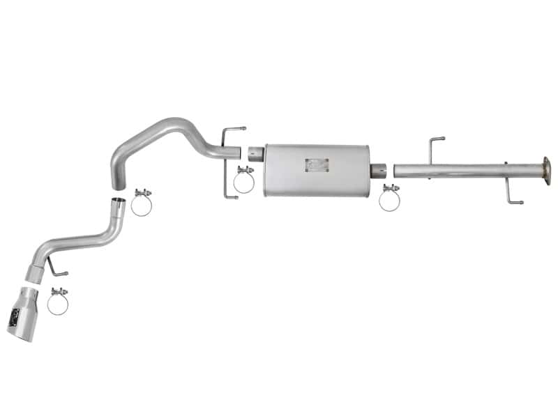 aFe — aFe Scorpion 2-1/2in Alum Steel Cat-Back Exhaust w/ Polished Tips 07-17 Toyota FJ Cruiser V6 4.0L
Cat-Back Exhaust - view 5