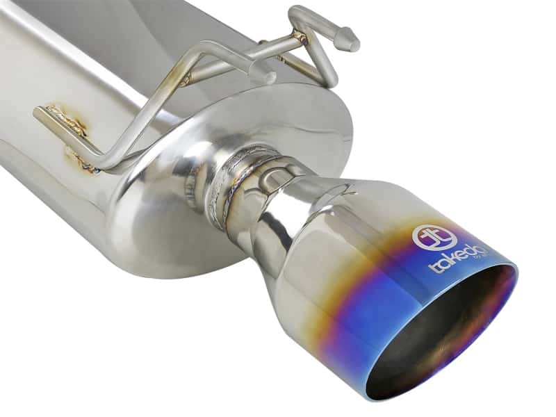 aFe — aFe Takeda 2.25-1.75in 304 SS Axle-Back Exh w/Blue Flame Tips 13-17 Honda Accord Sport Sedan I4-2.4L
Axle-Back Exhaust - view 2