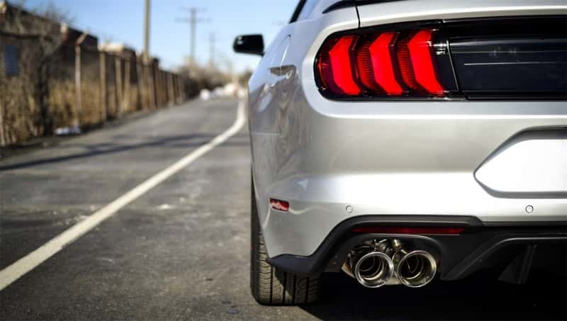 CORSA Performance — Corsa 2018-2023 Ford Mustang GT Fastback 5.0L 3in Sport Axle-Back Exhaust w/ 4in Black Tips
Exhaust - view 6